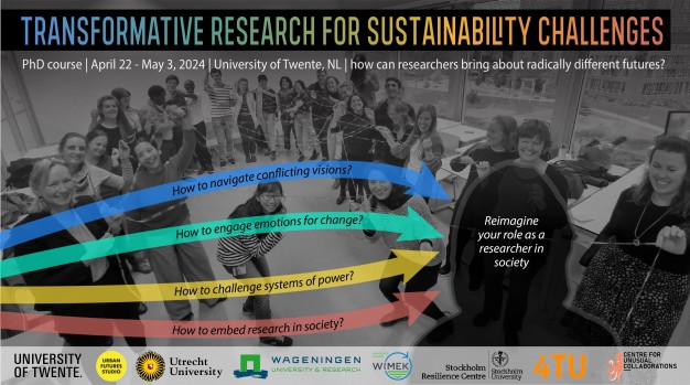 Calling PhD students interested in “Transformative Research for Sustainability Challenges”