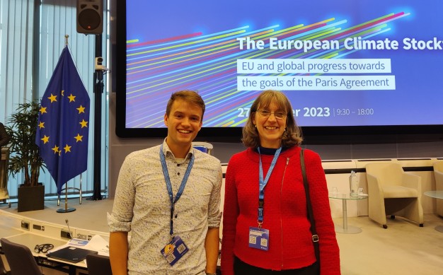 TRANSPATH researcher Dr. Sylvia Karlsson-Vinkhuyzen at the European Climate Stocktake in Brussels