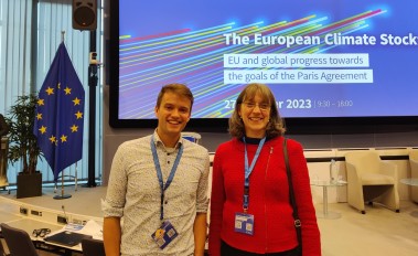 TRANSPATH researcher Dr. Sylvia Karlsson-Vinkhuyzen at the European Climate Stocktake in Brussels